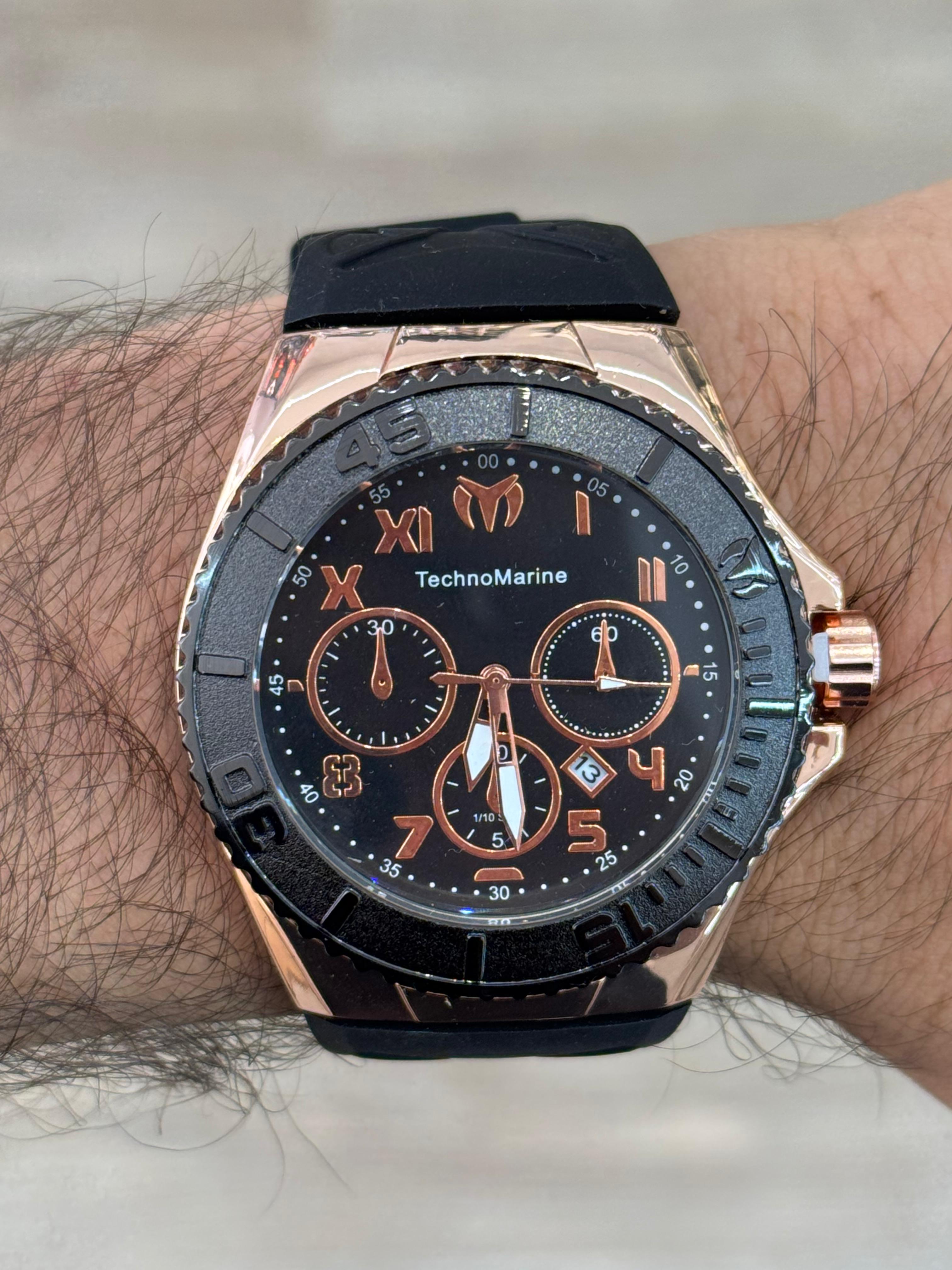 Reloj Deportivo en Acero y Silicona™