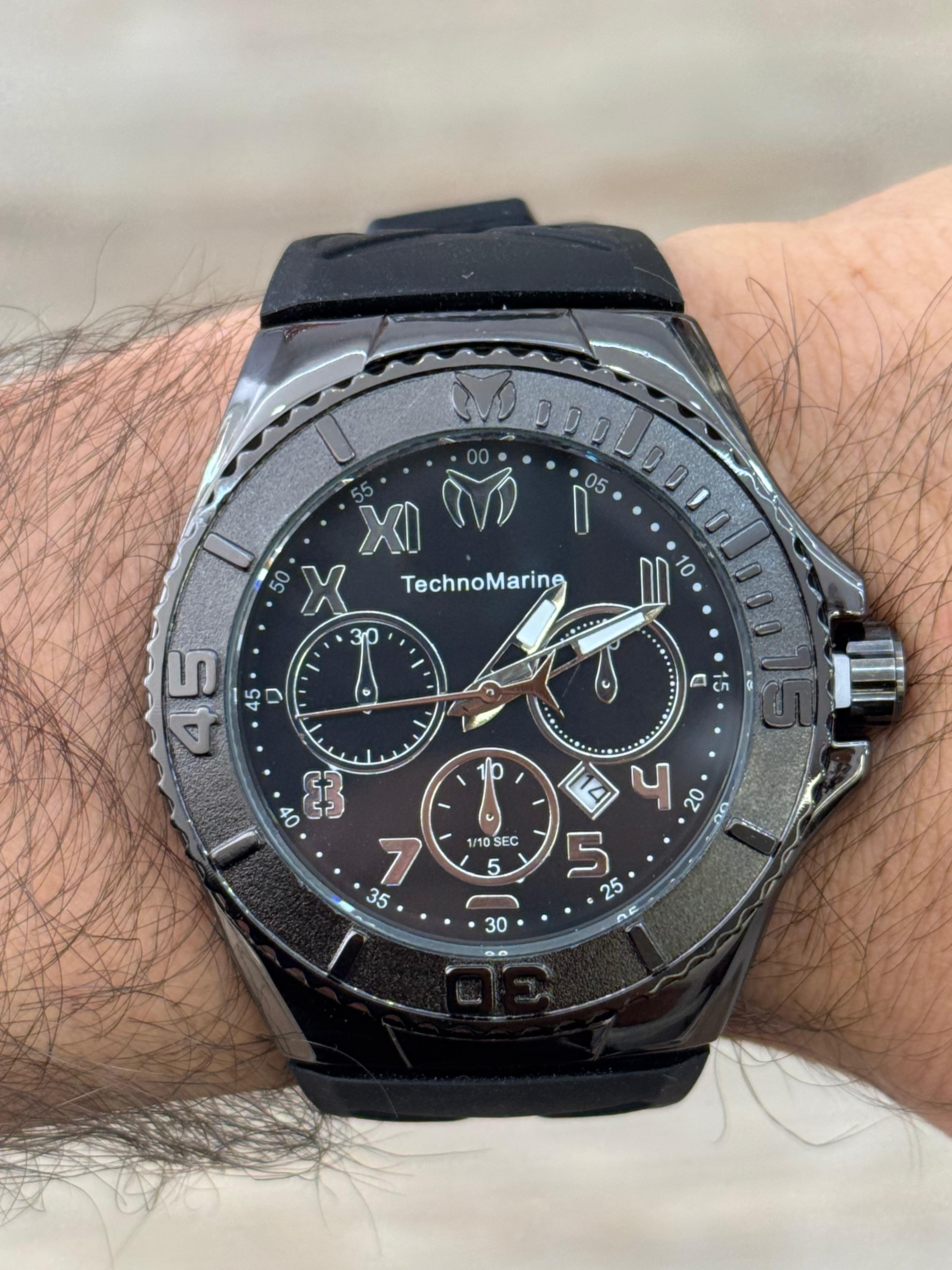Reloj Deportivo en Acero y Silicona™